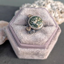 Load image into Gallery viewer, Jasper Forest Floor Ring  - size 7
