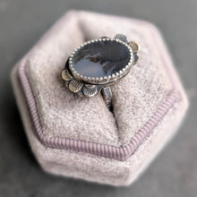Load image into Gallery viewer, Dendritic Agate Ring - size 8.5
