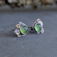 Load image into Gallery viewer, Serpentine Forest Floor Earrings - Reserved for Carma
