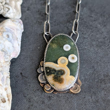 Load image into Gallery viewer, Ocean Jasper Tidepool Necklace
