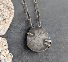 Load image into Gallery viewer, Opalized Wood Specimen Necklace
