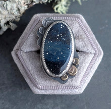 Load image into Gallery viewer, Dark Skies Statement Ring ✨ - size 7
