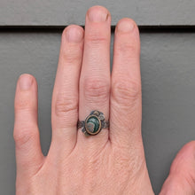 Load image into Gallery viewer, Ocean Jasper Forest Floor Ring  - size 7
