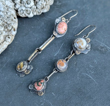 Load image into Gallery viewer, Reserved - Golden Quartz and Jasper Asymmetricals
