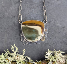 Load image into Gallery viewer, Polychrome Jasper Statement Necklace
