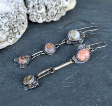 Load image into Gallery viewer, Reserved - Golden Quartz and Jasper Asymmetricals
