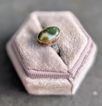 Load image into Gallery viewer, Ocean Jasper Forest Floor Ring  - size 7.5
