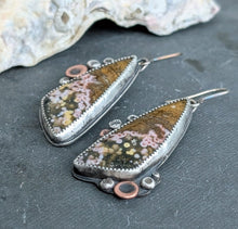 Load image into Gallery viewer, Coastal Dreams Barnacle Earrings
