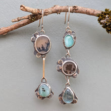 Load image into Gallery viewer, Dendritic Agate Tidepool Asymmetricals
