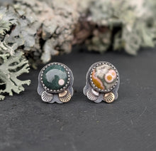 Load image into Gallery viewer, Jasper Forest Floor Earrings
