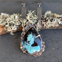 Load image into Gallery viewer, Opalized Wood Forest Collar Necklace

