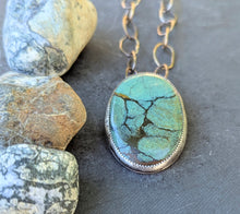 Load image into Gallery viewer, Turquoise River Necklace
